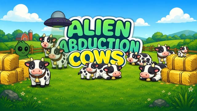 Alien Abduction COWS!
