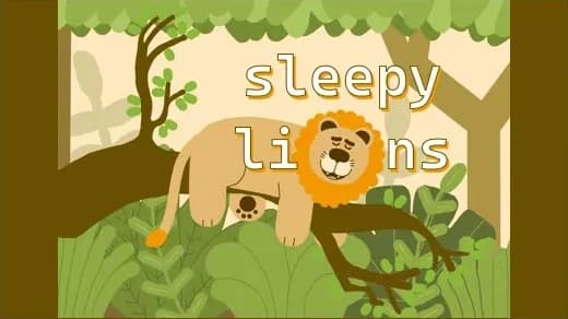 Sleepy Lions