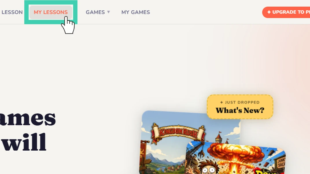 Find custom lessons